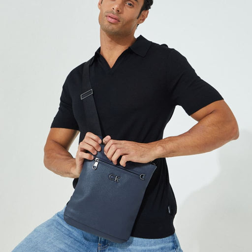 Calvin Klein Foundation Flatpack Men K50K508684-DRKNVY - Dark Navy Bags