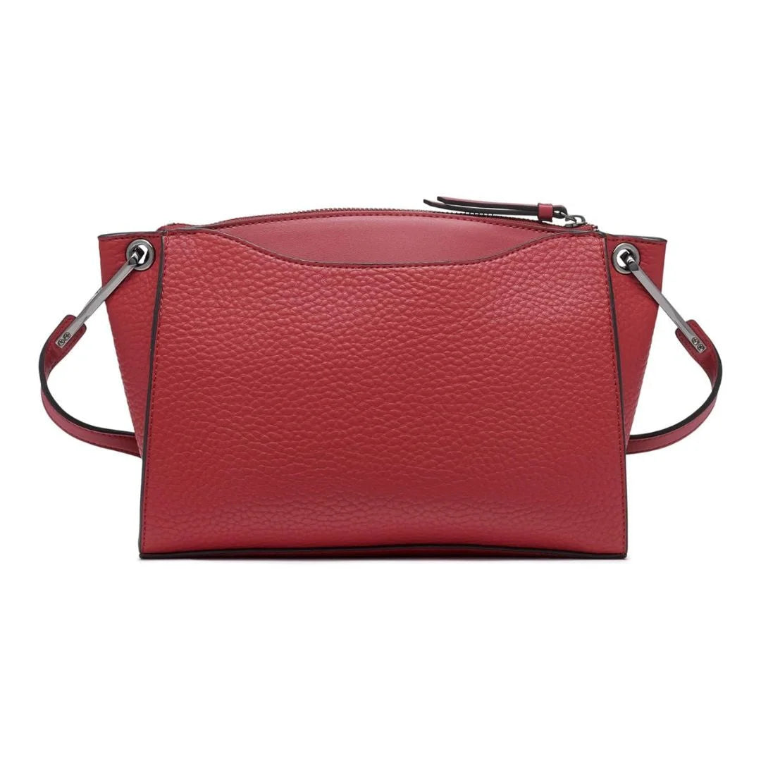 Calvin Klein Garnet Monogram Crossbody Bag Women CB75 - BURGANDY