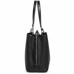 Calvin Klein Garnet Top Handle Tote Bag - BLK TB94 - Black