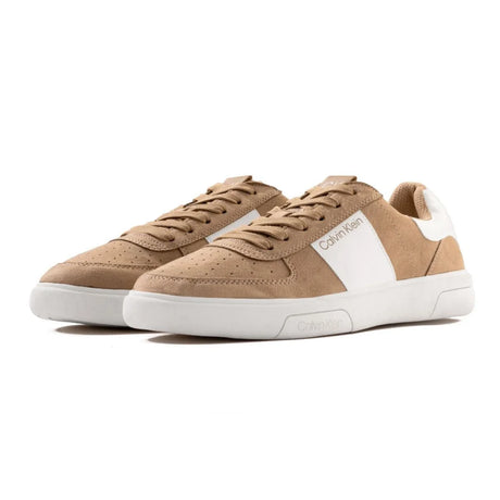 Calvin Klein Genti Lace-Up Casual Sneakers Men - BEGWHT - 41 / Beige