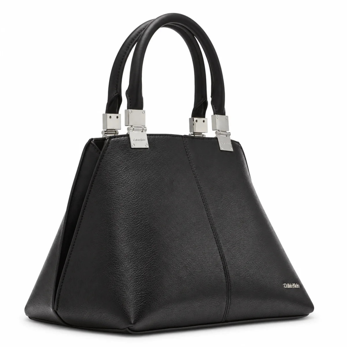 Calvin Klein Granite Convertible Satchel Bag Women - BLK - Black