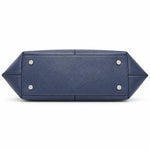 Calvin Klein Granite Geometric Tote Bag Women - NVY - Navy