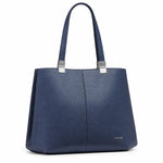 Calvin Klein Granite Geometric Tote Bag Women - NVY - Navy