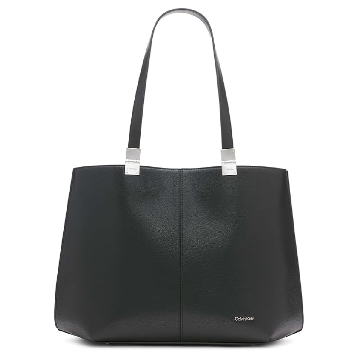 Calvin Klein Granite Geometric Tote Shoulder Bag Women - BLK - Black