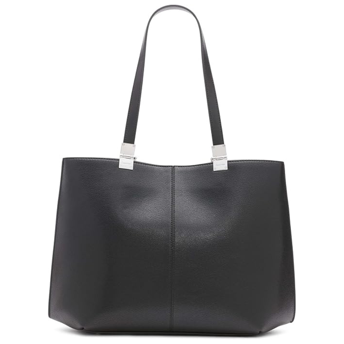 Calvin Klein Granite Geometric Tote Shoulder Bag Women - BLK - Black