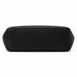 Calvin Klein Hailey Micro Pebble Triple Compartment Chain Crossbody Bag - BLK - Black