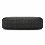 Calvin Klein Hailey Micro Pebble Triple Compartment Chain Crossbody Bag - BLK TB77 - Black