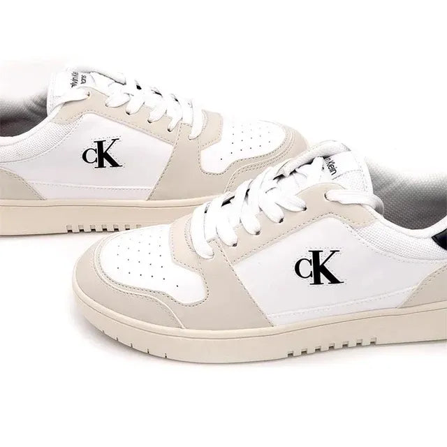 Calvin Klein Hania Low Top Sneaker Women - WHTBLK/BEG