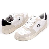 Calvin Klein Hania Low Top Sneaker Women - WHTBLK/BEG - White/Black/Beige / 36.5