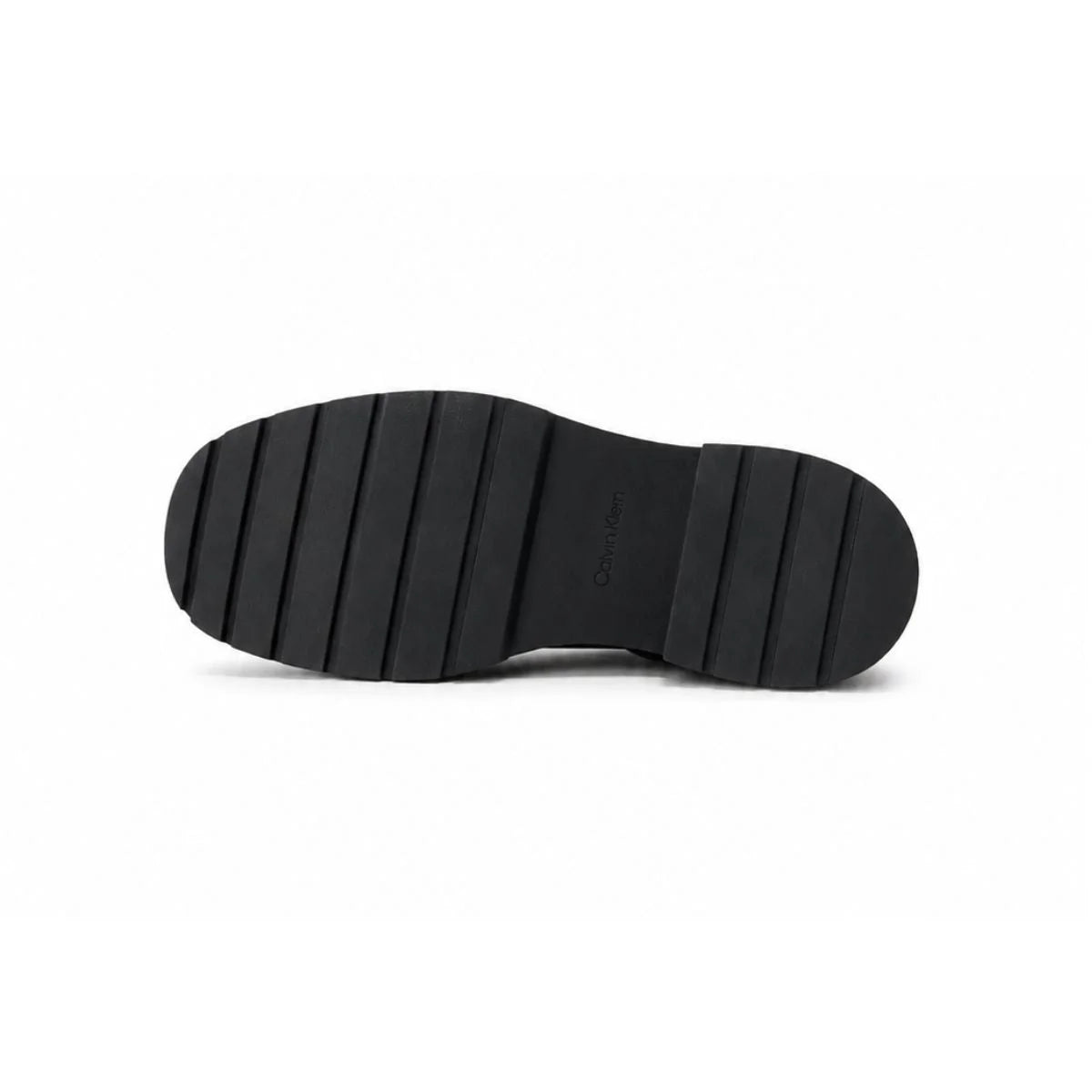 Calvin Klein Heel Leather Boots Women - BLK