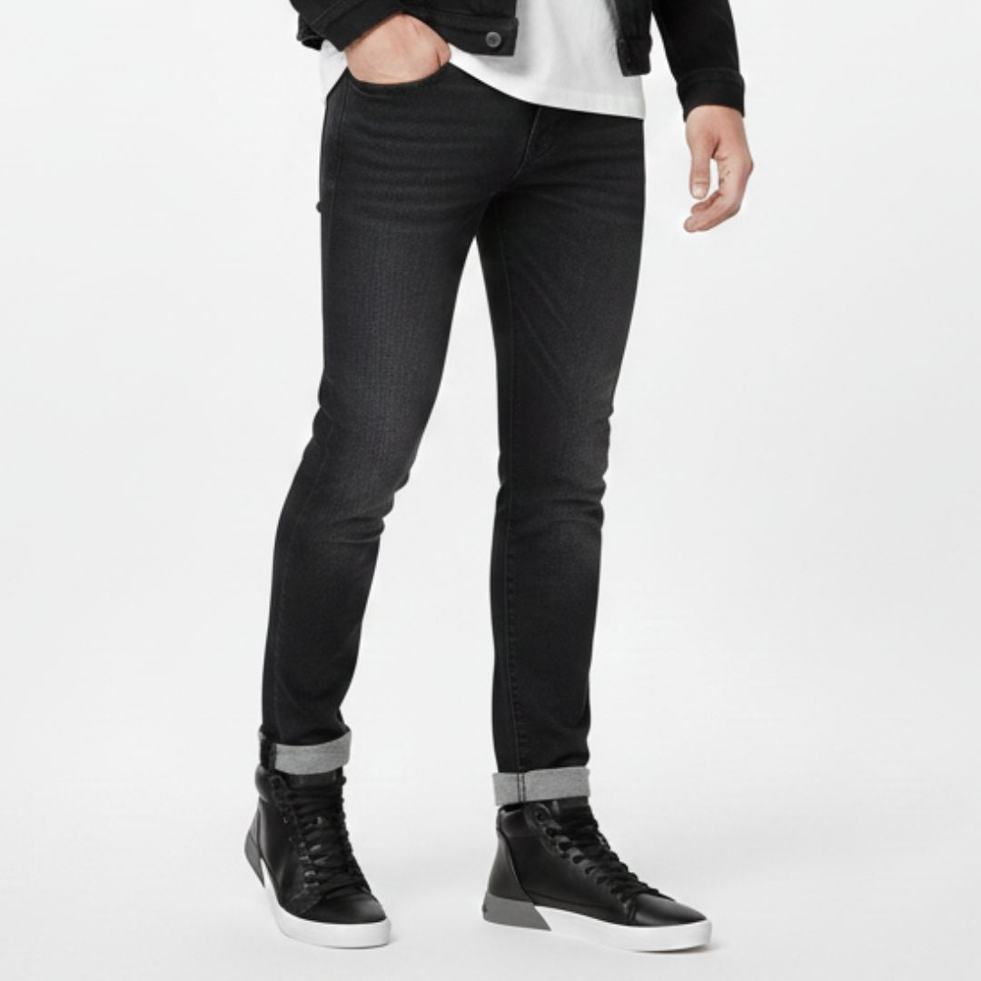 Calvin Klein High-Top Urban Sneakers Men - BLKGRY