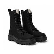 Calvin Klein Jeans Ankle CHUNKY Boots Women - BLK - Black / 36