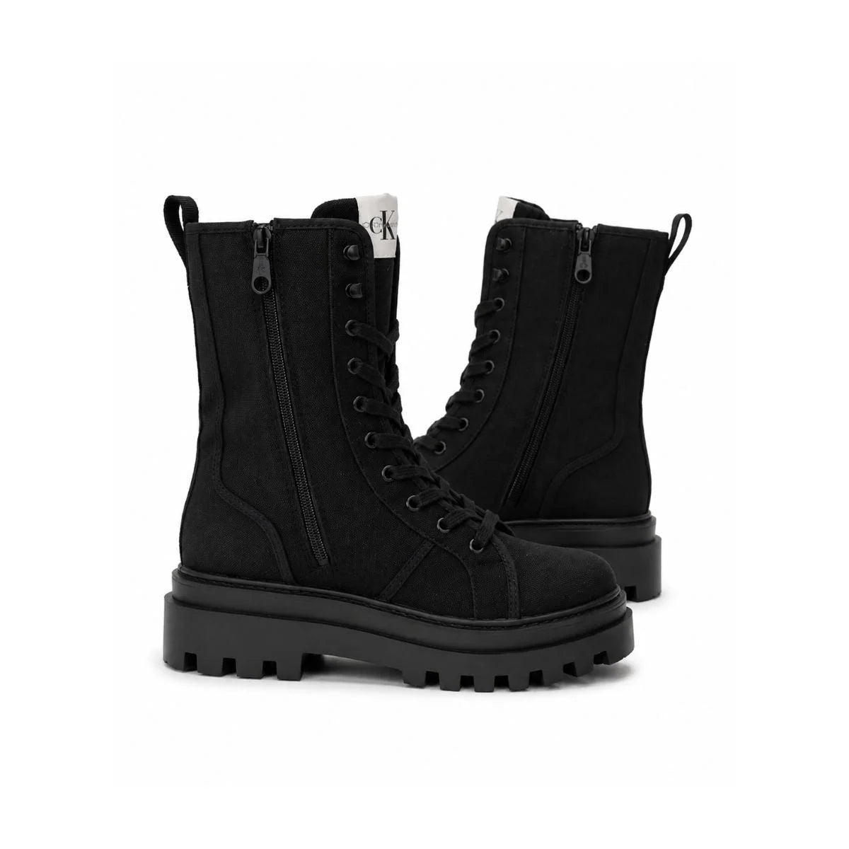 Calvin Klein Jeans Ankle CHUNKY Boots Women - BLK