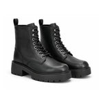 Calvin Klein Jeans Ankle CHUNKY LACE UP Boots Women - BLK - Black / 36