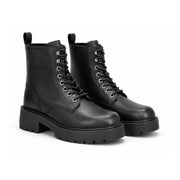 Calvin Klein Jeans Ankle CHUNKY LACE UP Boots Women - BLK - Black / 36