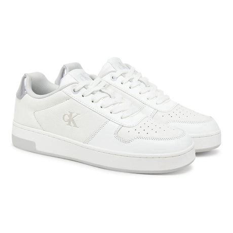Calvin Klein Jeans Basket Cupsole Low Mg Sneakers YW0YW01765-WHT