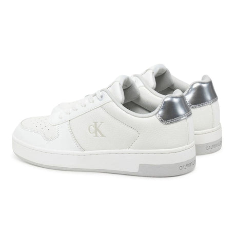 Calvin Klein Jeans Basket Cupsole Low Mg Sneakers YW0YW01765-WHT