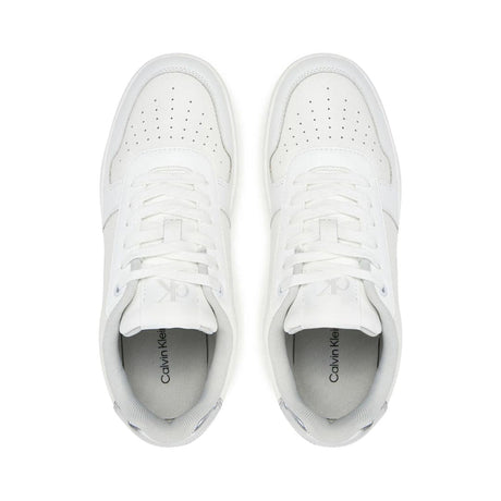 Calvin Klein Jeans Basket Cupsole Low Mg Sneakers YW0YW01765-WHT