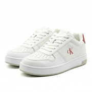 Calvin Klein Jeans Basket Cupsole Low Mg Sneakers YW0YW01765 - WHTORG - 39 / White-Orange