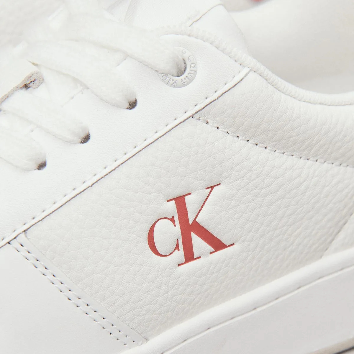 Calvin Klein Jeans Basket Cupsole Low Mg Sneakers YW0YW01765 - WHTORG