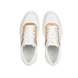 Calvin Klein Jeans Casual Cupsole Fluo Contrast Trainer YM0YM00605-WHTBEG
