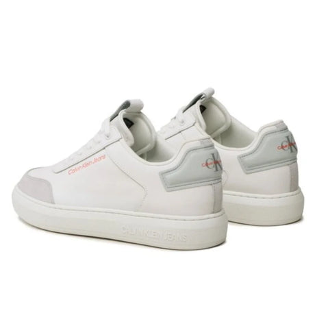 Calvin Klein Jeans Casual Cupsole High - Low Freq Trainer YM0YM00670 - WHT - Shoes