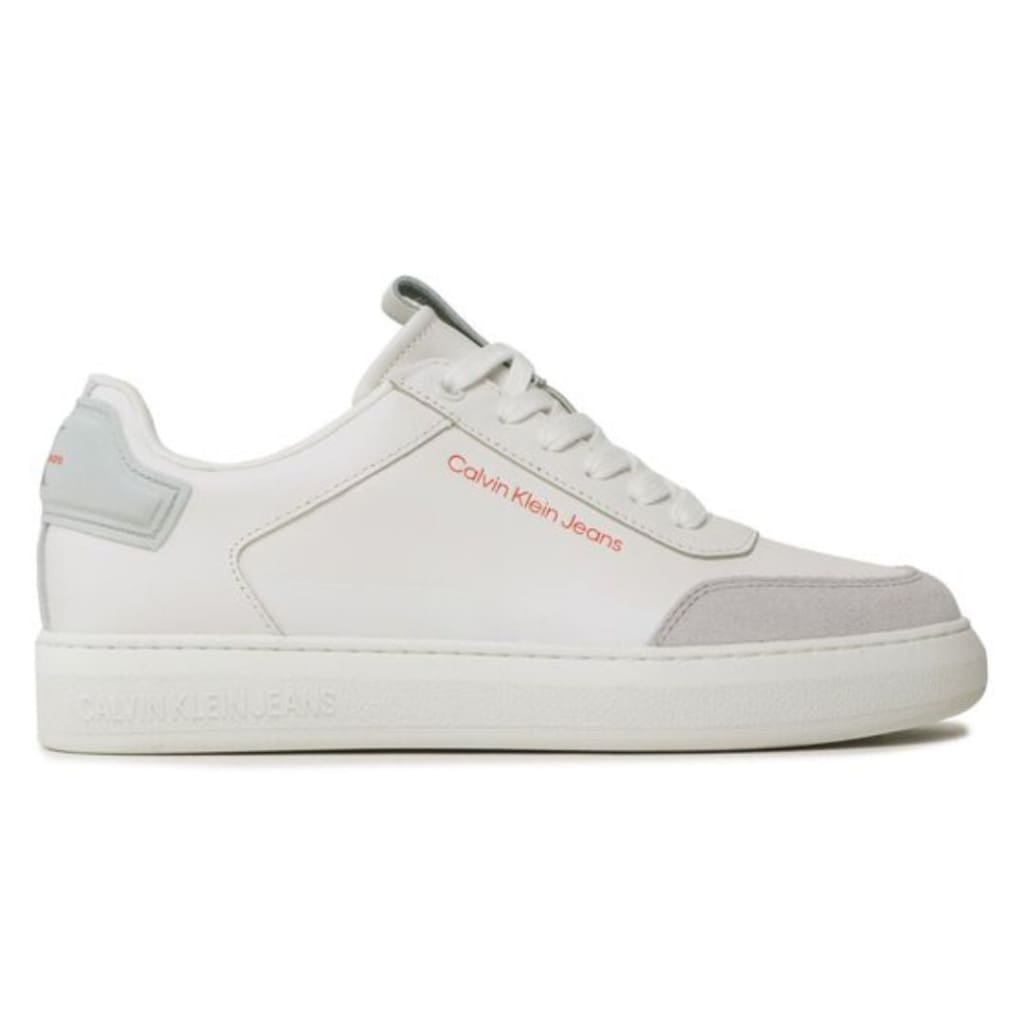 Calvin Klein Jeans Casual Cupsole High - Low Freq Trainer YM0YM00670 - WHT - Shoes