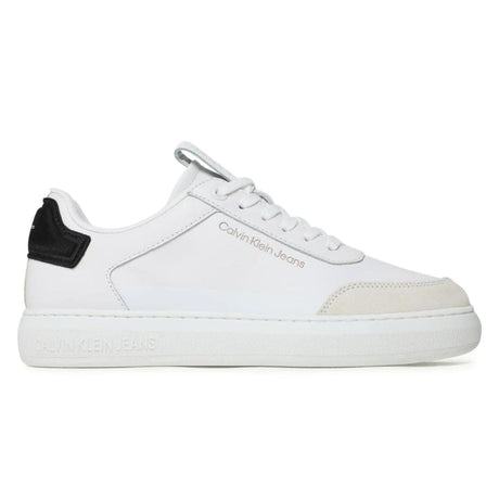 Calvin Klein Jeans Casual Cupsole High - Low Freq Trainer YM0YM00670 - WHTBLK - 41 / White/ Black - Shoes