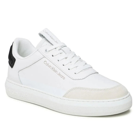 Calvin Klein Jeans Casual Cupsole High - Low Freq Trainer YM0YM00670 - WHTBLK - Shoes