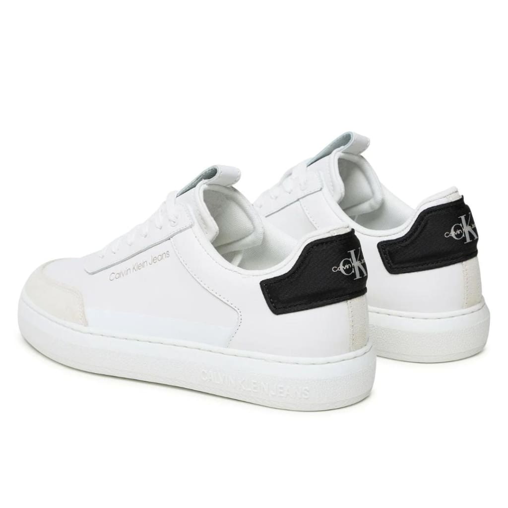 Calvin Klein Jeans Casual Cupsole High - Low Freq Trainer YM0YM00670 - WHTBLK - Shoes