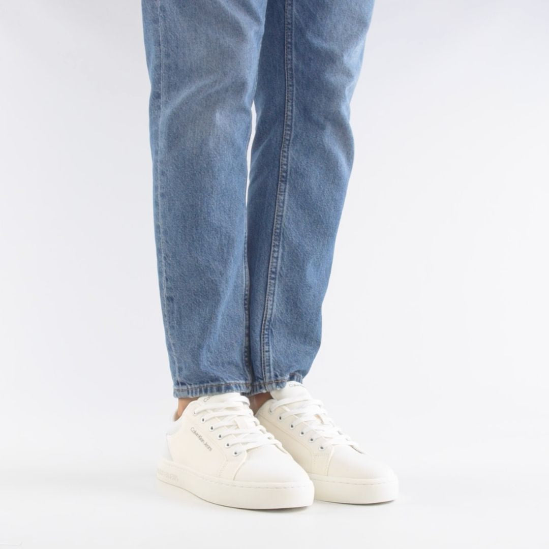 Calvin Klein Jeans Casual Shoes Classic Cupsole Low Lth In Dc YM0YM00976-WHT