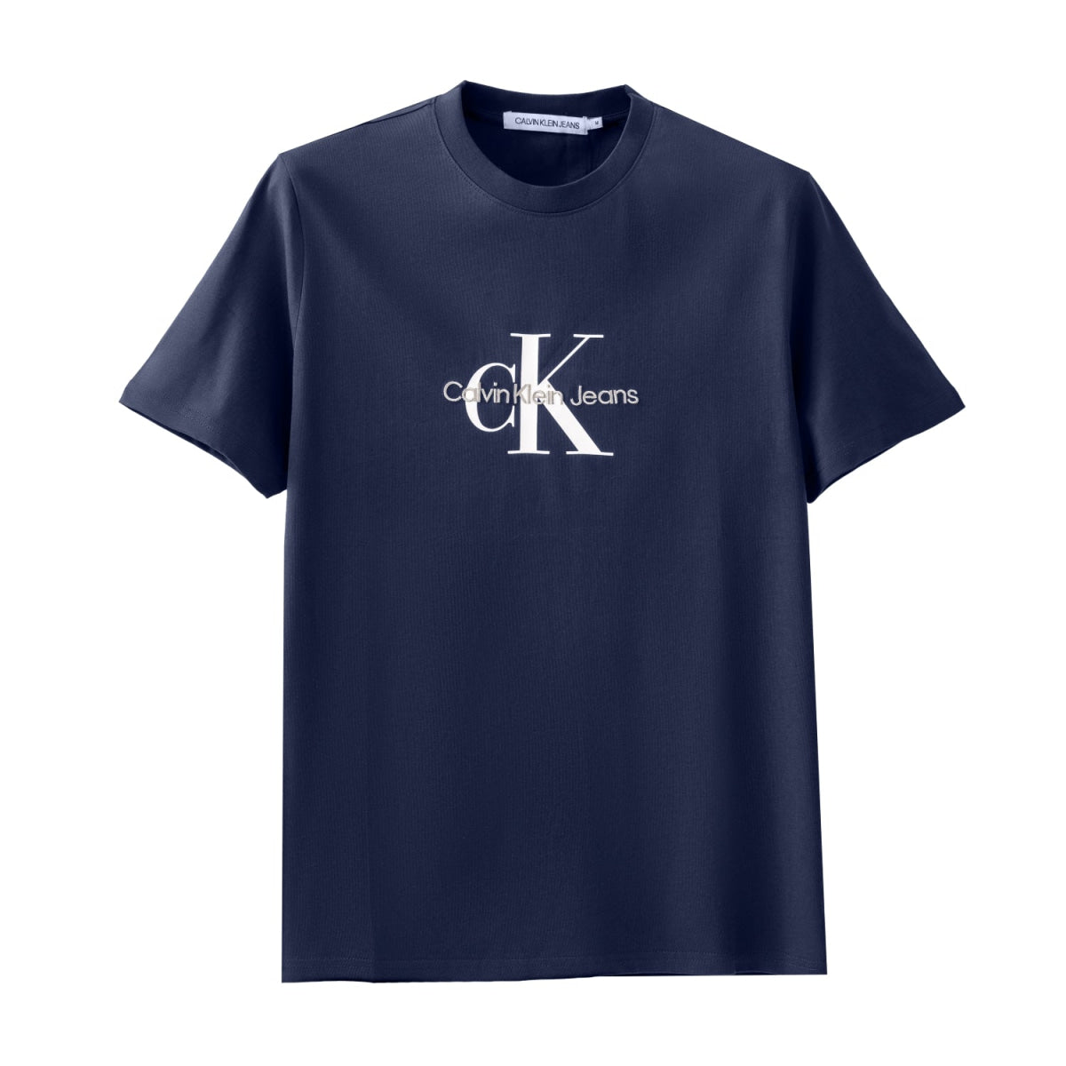 Calvin Klein Jeans CK Logo Print 4AFKS19 T-Shirt - NVY - Navy