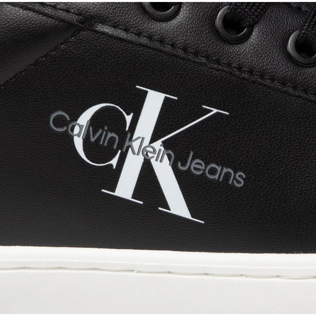 Calvin Klein Jeans Classic Cuplow Lace Up LTH ML YM0YM00491-BLK