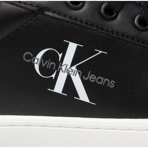 Calvin Klein Jeans Classic Cuplow Lace Up LTH ML YM0YM00491-BLK