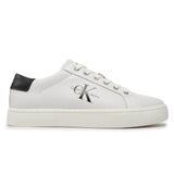 Calvin Klein Jeans Classic Cuplow Lace Up LTH ML YM0YM00491-WHTBLK - 42 / White