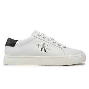 Calvin Klein Jeans Classic Cuplow Lace Up LTH ML YM0YM00491-WHTBLK - 42 / White