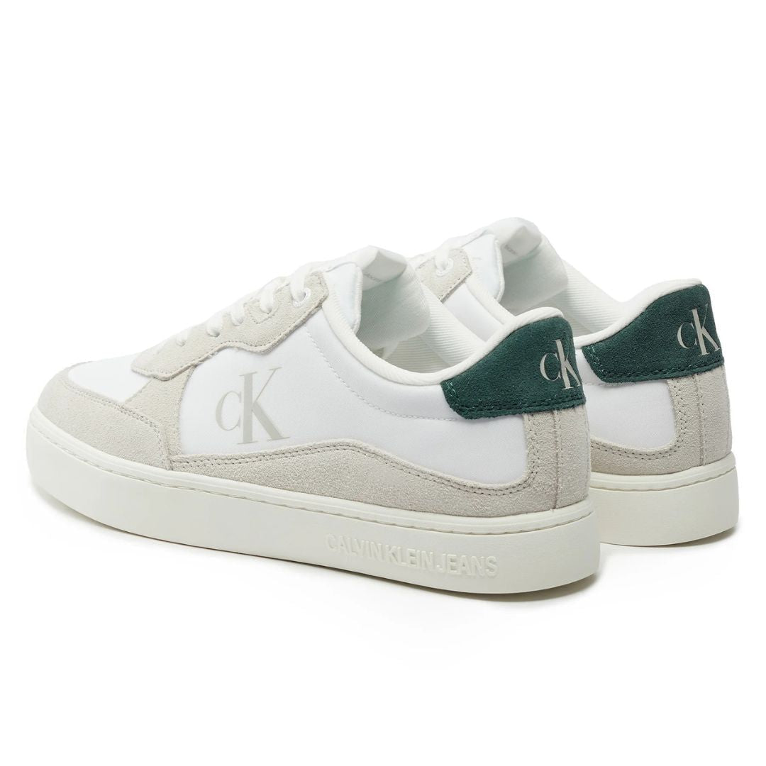 Calvin Klein Jeans Classic Cupsole Iconic Nylon YM0YM01100-WHT