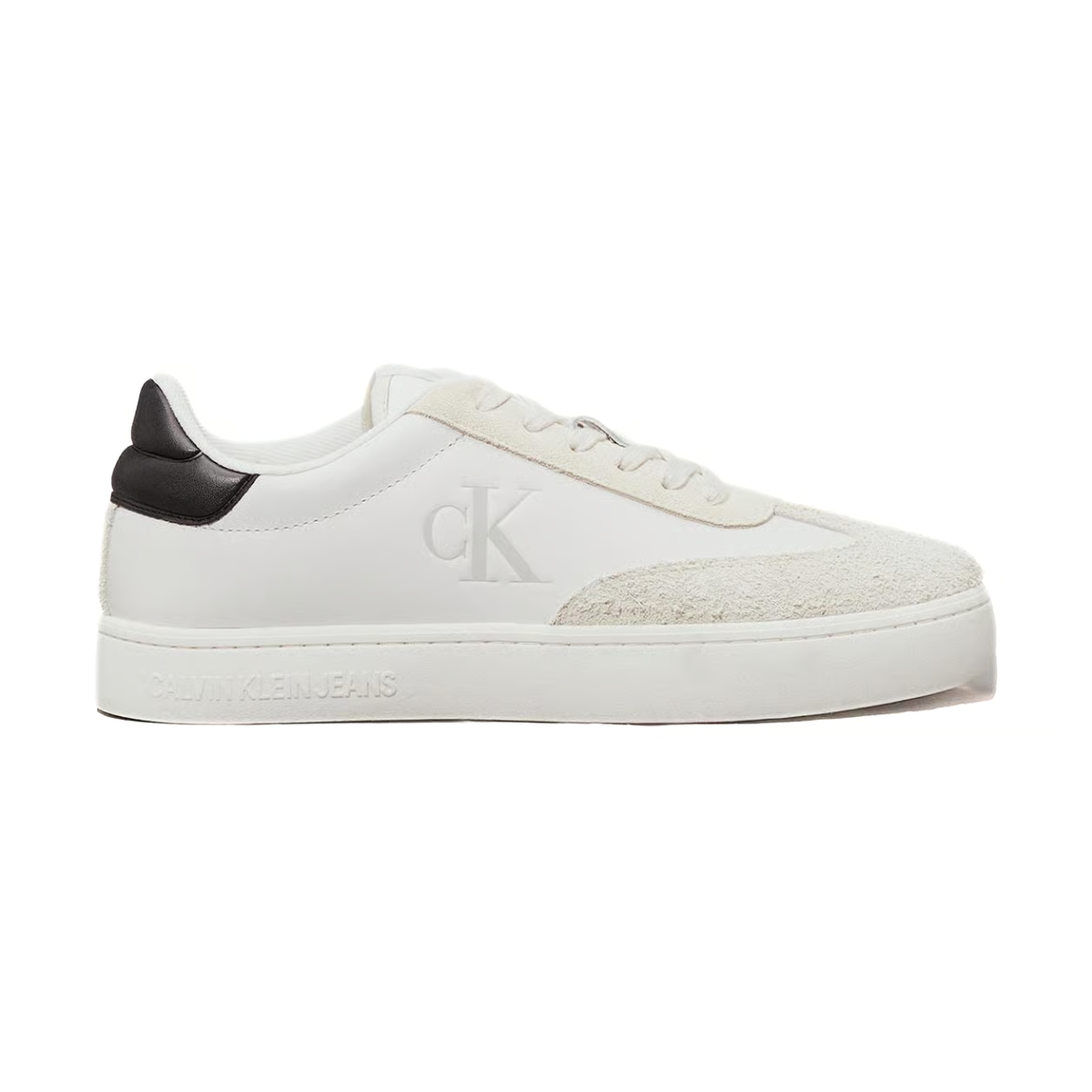 Calvin Klein Jeans Classic Cupsole Low Mg Mix Sneakers YW0YW01611-WHT