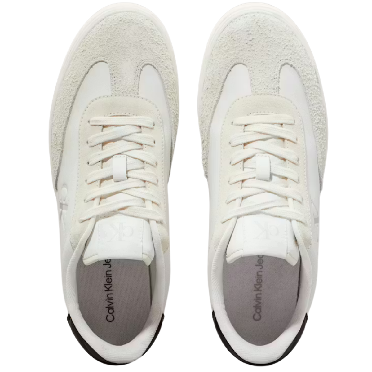 Calvin Klein Jeans Classic Cupsole Low Mg Mix Sneakers YW0YW01611-WHT