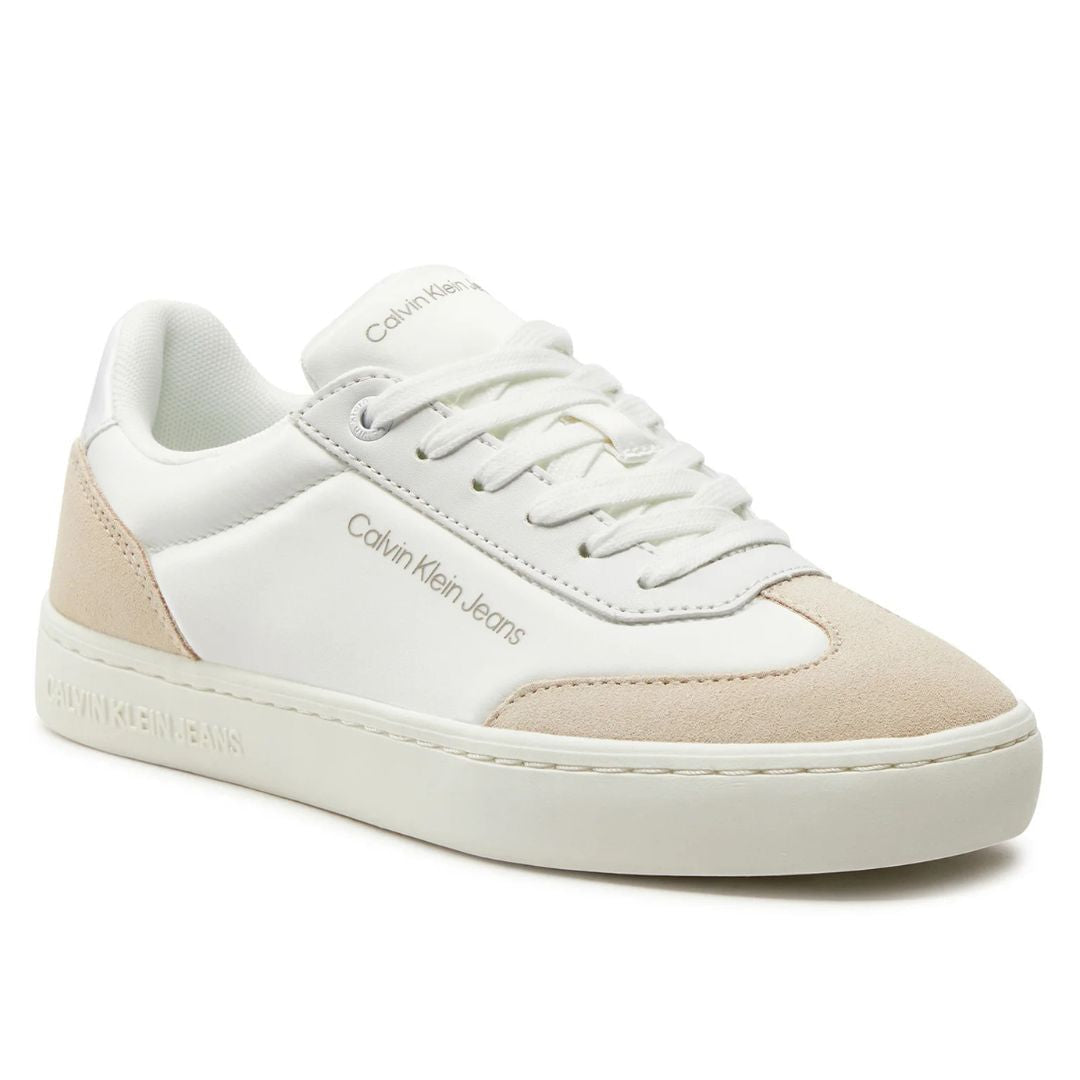 Calvin Klein Jeans Classic Cupsole Low Mix Indc Sneakers YW0YW01389-WHT