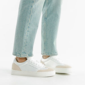 Calvin Klein Jeans Classic Cupsole Low Mix Indc Sneakers YW0YW01389-WHT