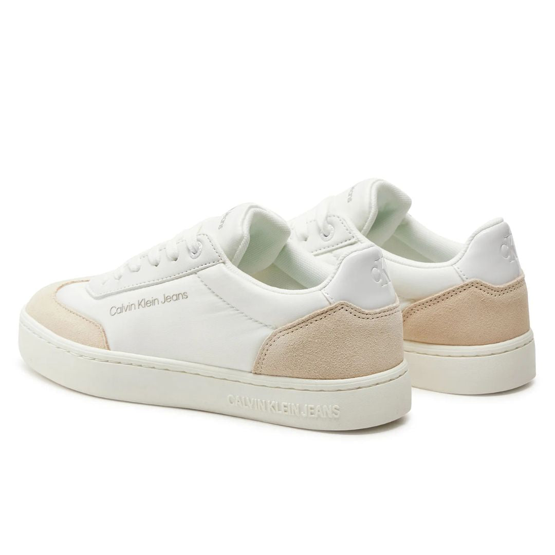 Calvin Klein Jeans Classic Cupsole Low Mix Indc Sneakers YW0YW01389-WHT