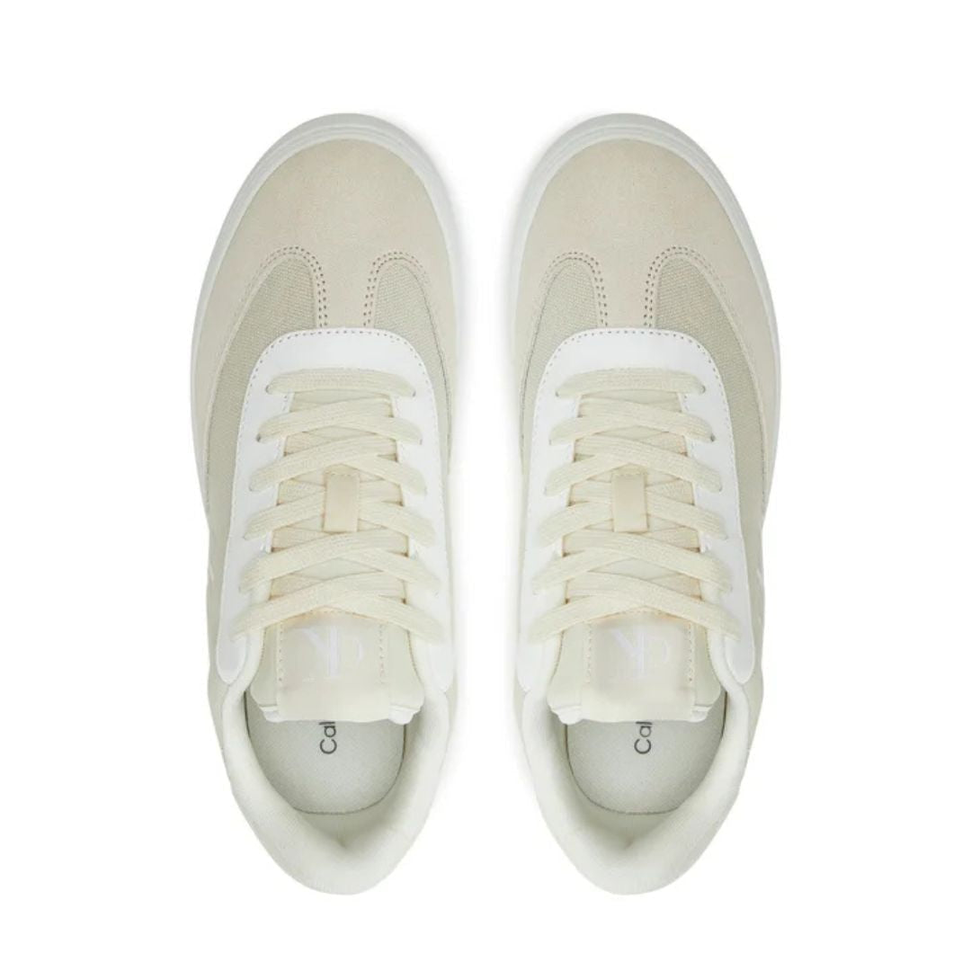 Calvin Klein Jeans Classic Cupsole Low Mix Mg Wn Sneakers YW0YW01636-CRM