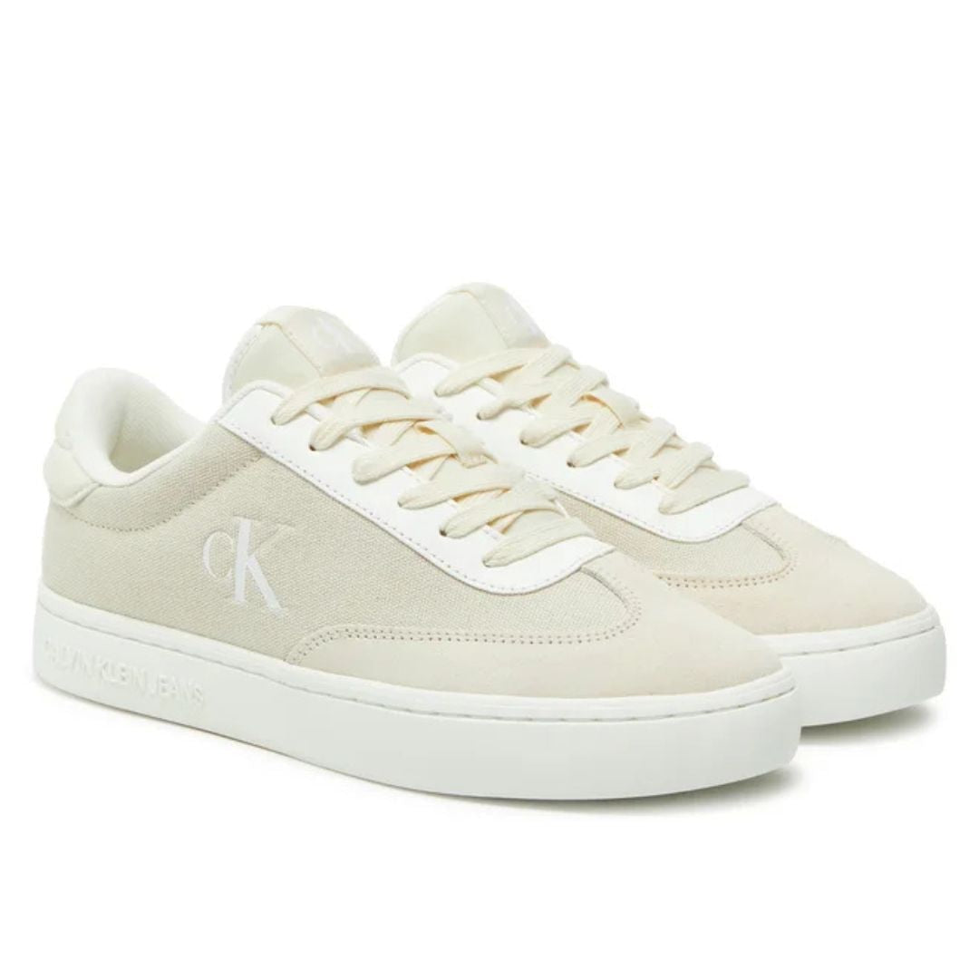 Calvin Klein Jeans Classic Cupsole Low Mix Mg Wn Sneakers YW0YW01636-CRM
