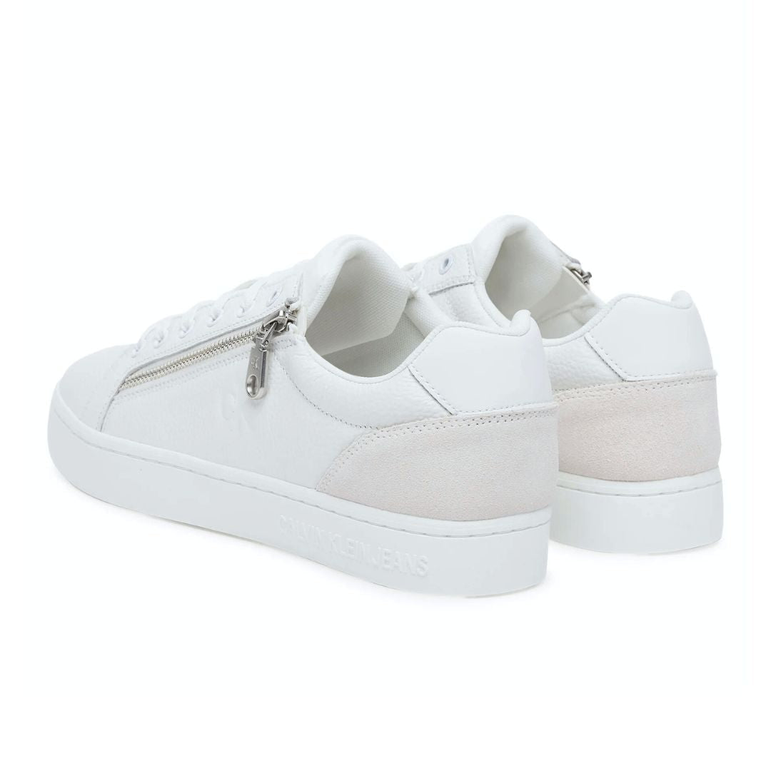 Calvin Klein Jeans Classic Cupsole Zip Low In Men YM0YM01318 - WHT
