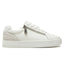 Calvin Klein Jeans Classic Cupsole Zip Low Sneakers YM0YM01254-WHT - 42 / White