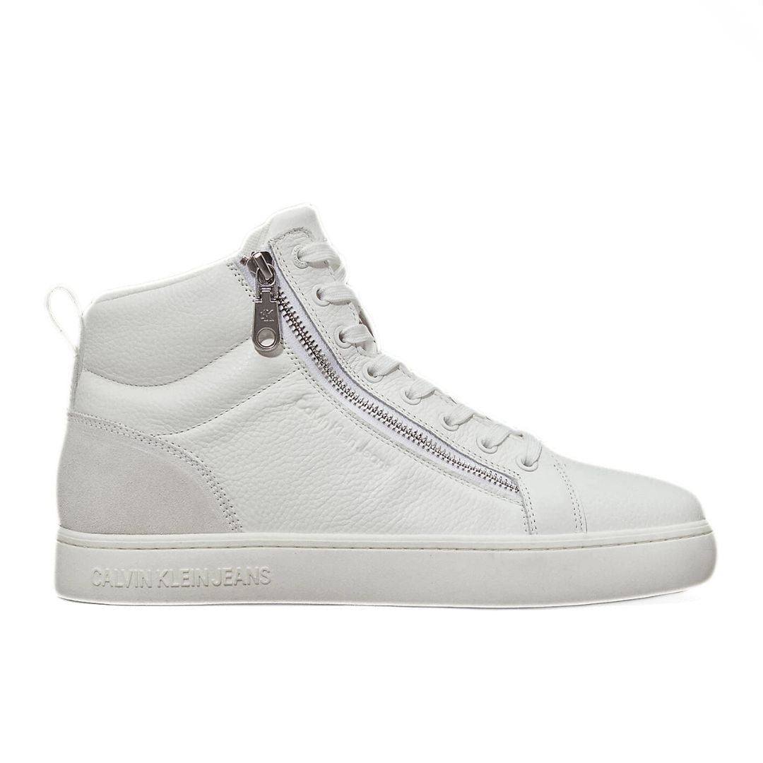 Calvin Klein Jeans Classic Cupsole Zip MID MG IN YM0YM01156-WHT - White / 40