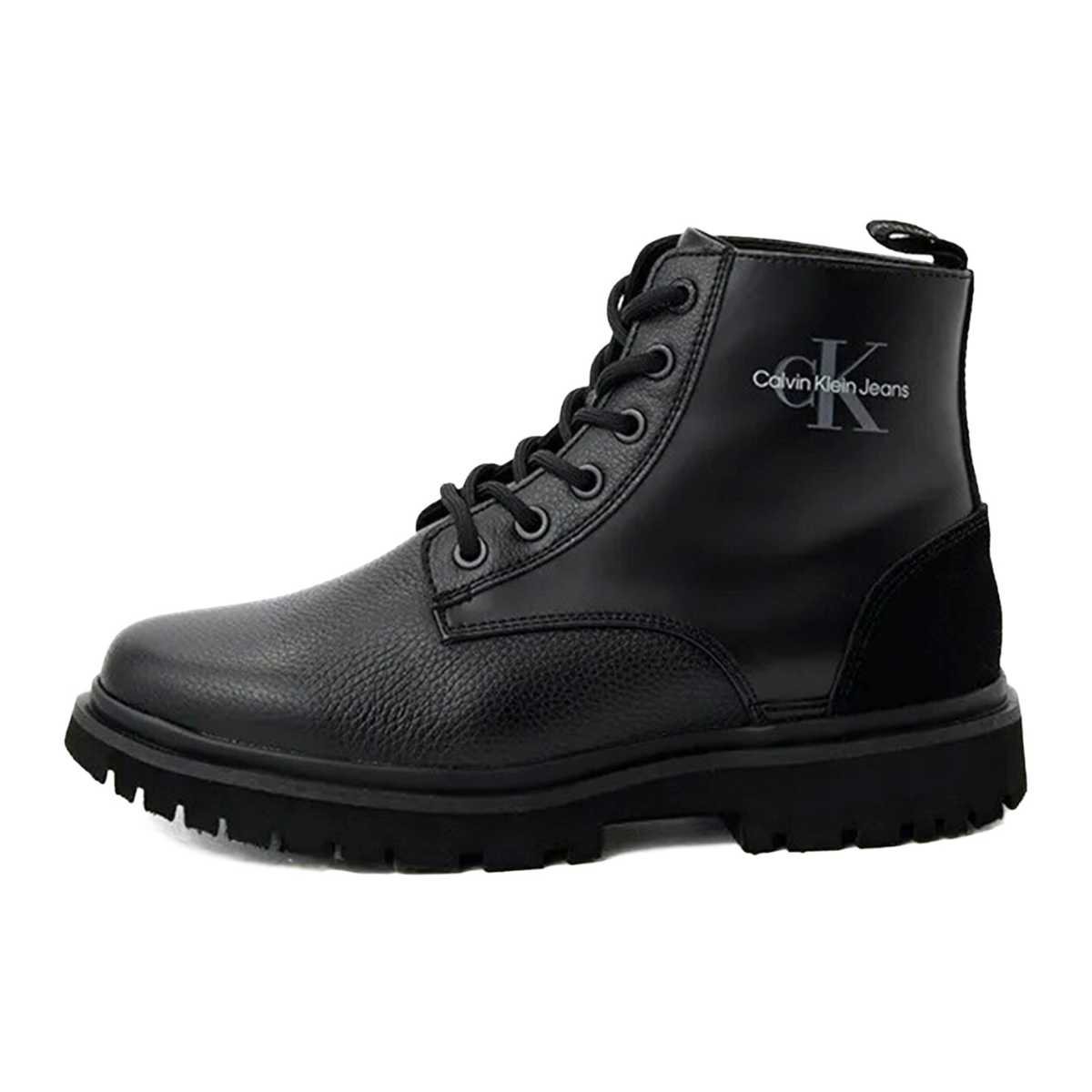 Calvin Klein Jeans Eva Boot Mid Lace Up Mtr - BLK - Black / 37