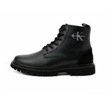 Calvin Klein Jeans Eva Boot Mid Lace Up Mtr - BLK