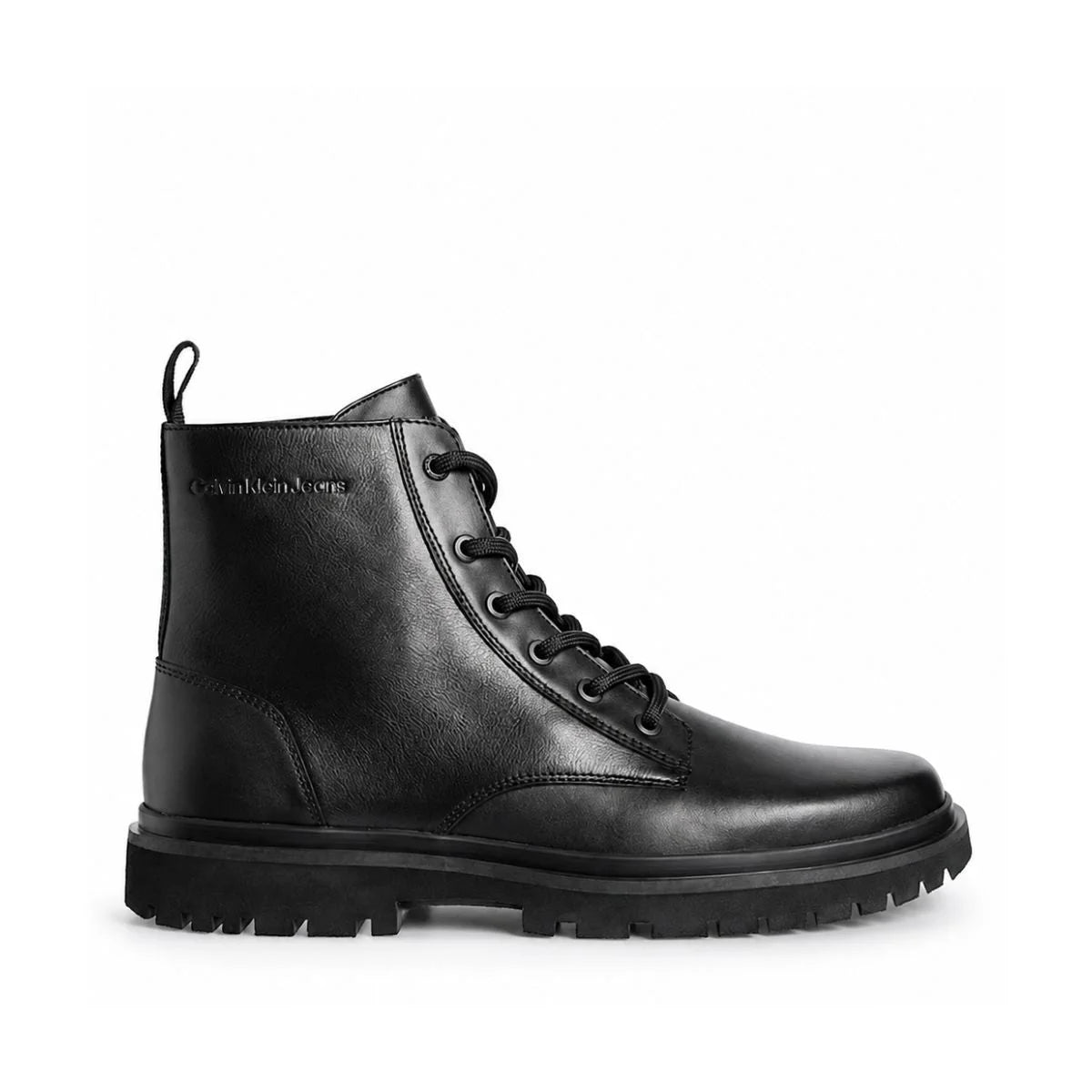 Calvin Klein Jeans Eva Boot Mid Lace Up Women - BLK